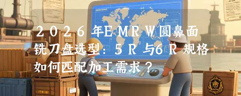 2026年EMRW圆鼻面铣刀盘选型：5R与6R规格如何匹配加工需求？