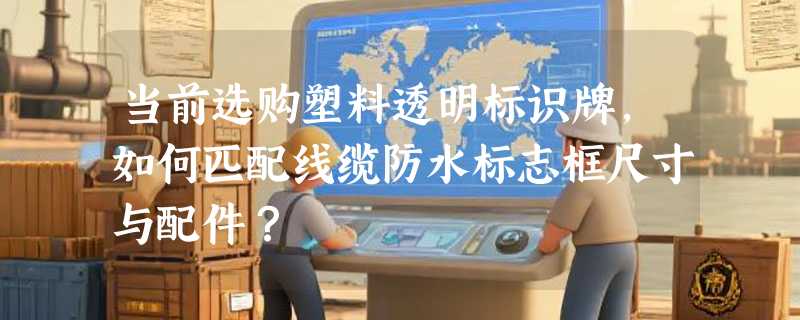 当前选购塑料透明标识牌，如何匹配线缆防水标志框尺寸与配件？