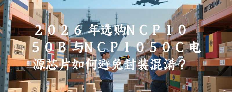 2026年选购NCP1050B与NCP1050C电源芯片如何避免封装混淆？