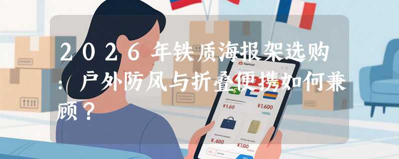 2026年铁质海报架选购：户外防风与折叠便携如何兼顾？