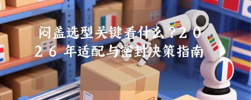 闷盖选型关键看什么？2026年适配与密封决策指南