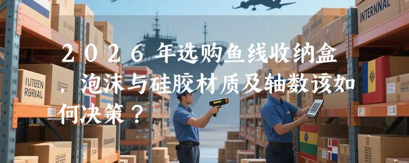 2026年选购鱼线收纳盒，泡沫与硅胶材质及轴数该如何决策？