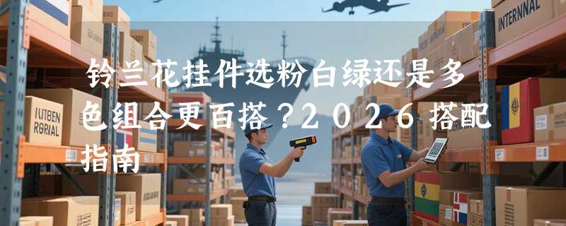 铃兰花挂件选粉白绿还是多色组合更百搭？2026搭配指南