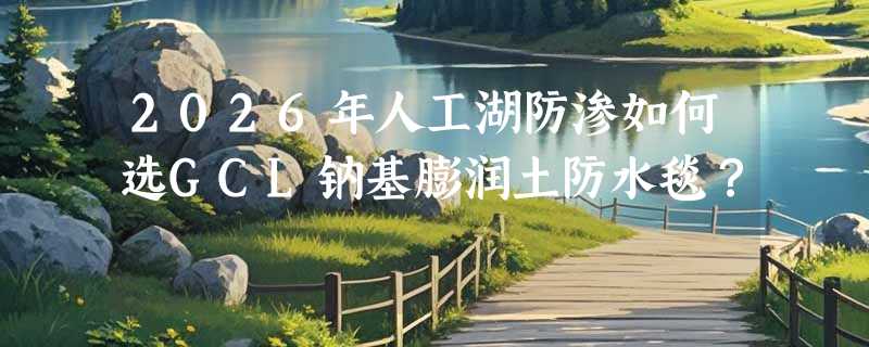 2026年人工湖防渗如何选GCL钠基膨润土防水毯？