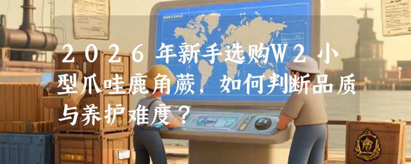 2026年新手选购W2小型爪哇鹿角蕨，如何判断品质与养护难度？