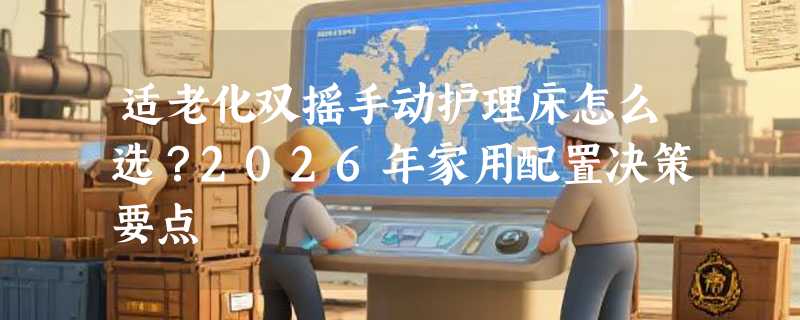 适老化双摇手动护理床怎么选？2026年家用配置决策要点