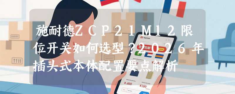 施耐德ZCP21M12限位开关如何选型？2026年插头式本体配置要点解析