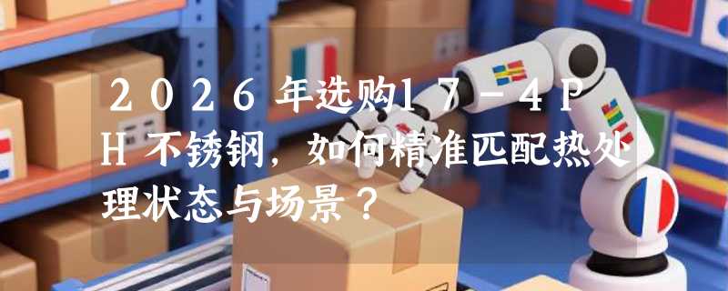 2026年选购17-4PH不锈钢，如何精准匹配热处理状态与场景？