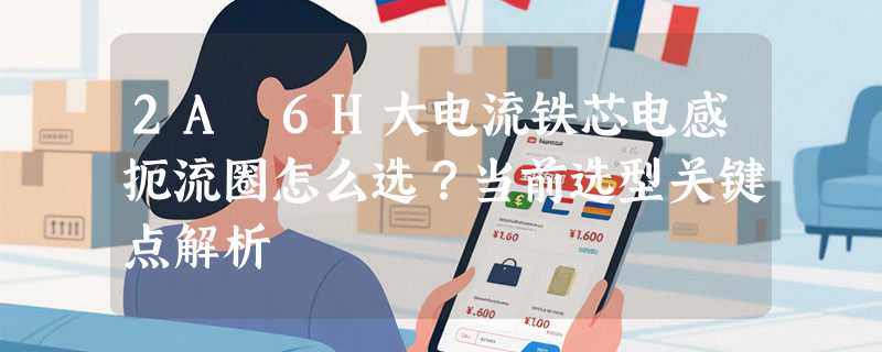 2A 6H大电流铁芯电感扼流圈怎么选？当前选型关键点解析