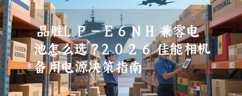 品胜LP-E6NH兼容电池怎么选？2026佳能相机备用电源决策指南