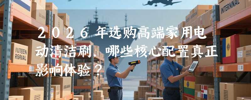 2026年选购高端家用电动清洁刷，哪些核心配置真正影响体验？
