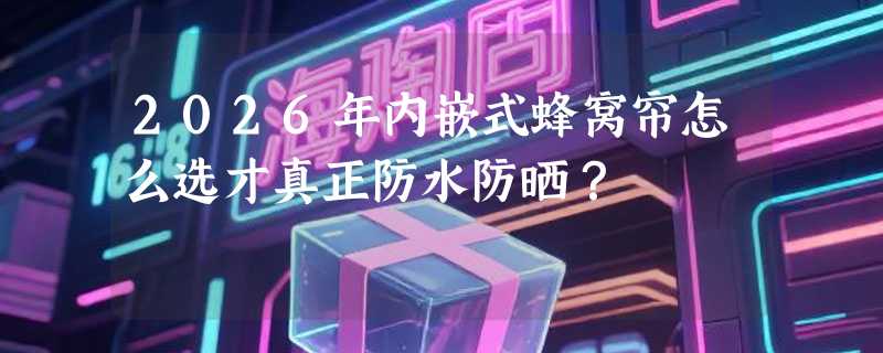 2026年内嵌式蜂窝帘怎么选才真正防水防晒？