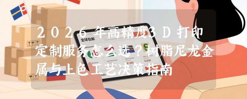 2026年高精度3D打印定制服务怎么选？树脂尼龙金属与上色工艺决策指南