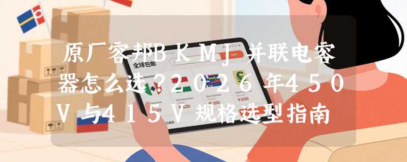 原厂容邦BKMJ并联电容器怎么选？2026年450V与415V规格选型指南