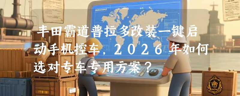 丰田霸道普拉多改装一键启动手机控车，2026年如何选对专车专用方案？