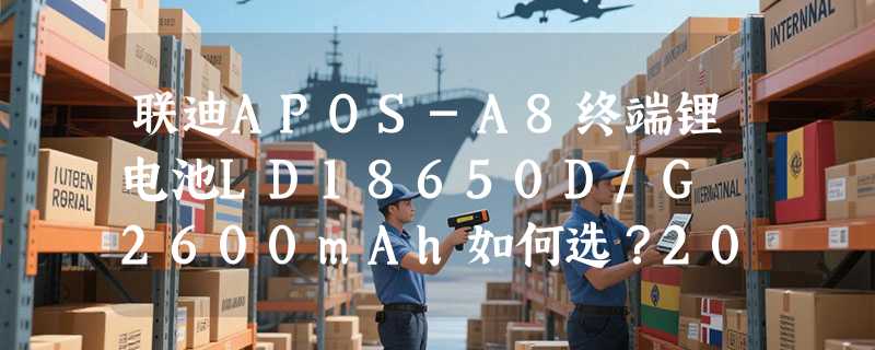 联迪APOS-A8终端锂电池LD18650D/G 2600mAh如何选？2026采购决策要点