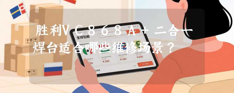 胜利VC868A+二合一焊台适合哪些维修场景？