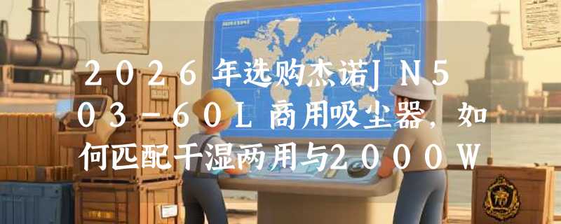 2026年选购杰诺JN503-60L商用吸尘器，如何匹配干湿两用与2000W功率需求？