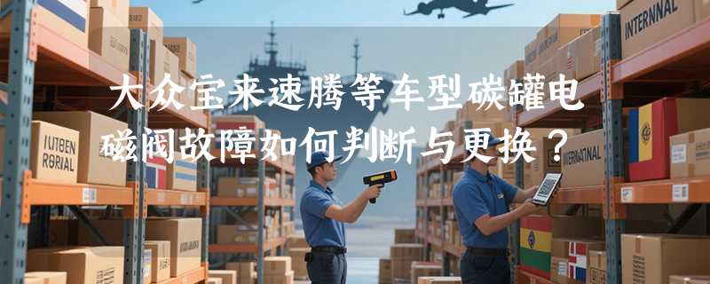 大众宝来速腾等车型碳罐电磁阀故障如何判断与更换？