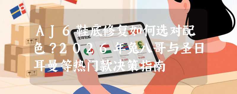 AJ6鞋底修复如何选对配色？2026年兔八哥与圣日耳曼等热门款决策指南