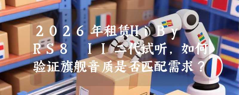 2026年租赁HiBy RS8 II二代试听，如何验证旗舰音质是否匹配需求？
