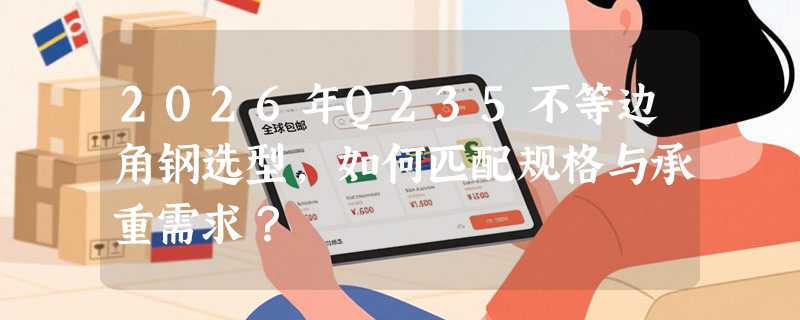 2026年Q235不等边角钢选型，如何匹配规格与承重需求？