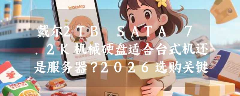 戴尔2TB SATA 7.2K机械硬盘适合台式机还是服务器？2026选购关键看这三点