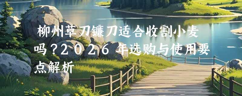 柳州草刀镰刀适合收割小麦吗？2026年选购与使用要点解析