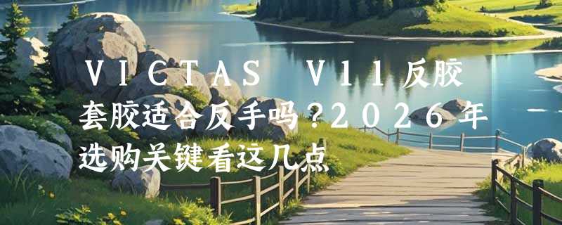 VICTAS V11反胶套胶适合反手吗？2026年选购关键看这几点