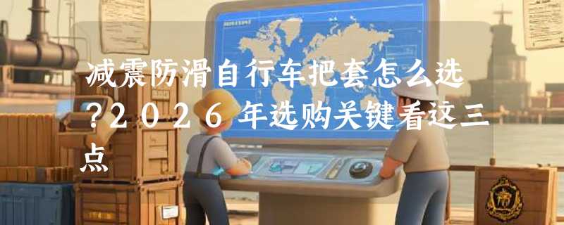 减震防滑自行车把套怎么选？2026年选购关键看这三点