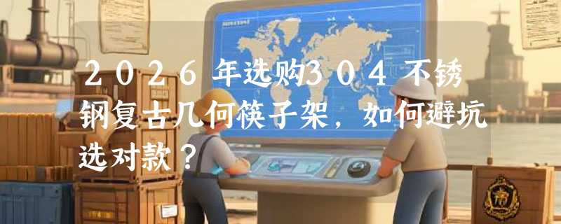2026年选购304不锈钢复古几何筷子架，如何避坑选对款？