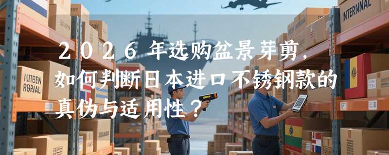 2026年选购盆景芽剪，如何判断日本进口不锈钢款的真伪与适用性？