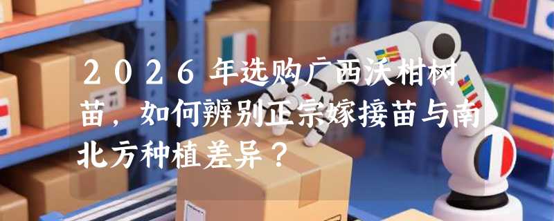 2026年选购广西沃柑树苗，如何辨别正宗嫁接苗与南北方种植差异？
