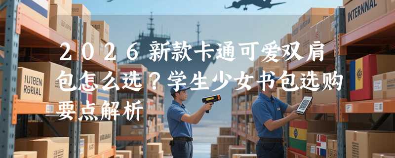 2026新款卡通可爱双肩包怎么选？学生少女书包选购要点解析