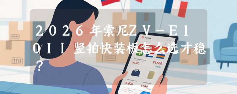 2026年索尼ZV-E10II竖拍快装板怎么选才稳？