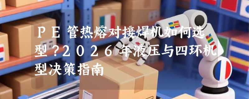PE管热熔对接焊机如何选型？2026年液压与四环机型决策指南