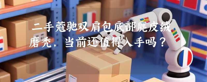 二手蔻驰双肩包底部麂皮绒磨秃，当前还值得入手吗？