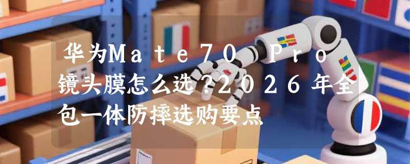 华为Mate70 Pro镜头膜怎么选？2026年全包一体防摔选购要点
