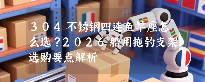 304不锈钢四连鱼竿座怎么选？2026船用拖钓支架选购要点解析