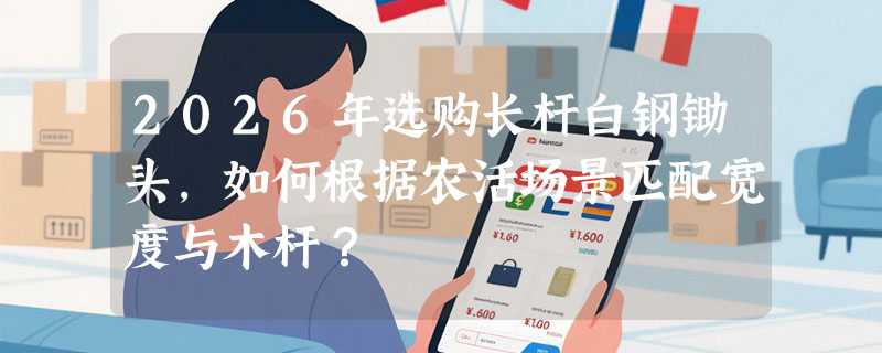 2026年选购长杆白钢锄头，如何根据农活场景匹配宽度与木杆？