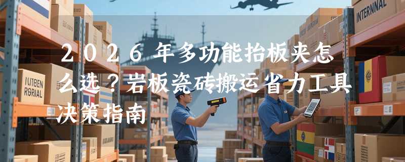 2026年多功能抬板夹怎么选？岩板瓷砖搬运省力工具决策指南