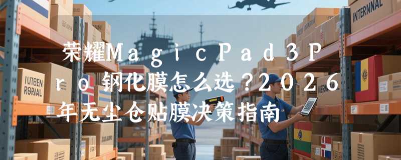 荣耀MagicPad3Pro钢化膜怎么选？2026年无尘仓贴膜决策指南