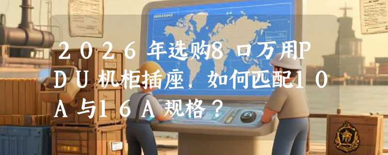 2026年选购8口万用PDU机柜插座，如何匹配10A与16A规格？