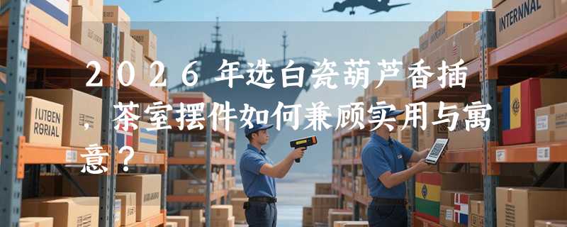 2026年选白瓷葫芦香插，茶室摆件如何兼顾实用与寓意？