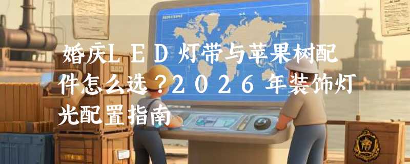 婚庆LED灯带与苹果树配件怎么选？2026年装饰灯光配置指南