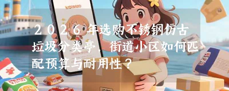 2026年选购不锈钢仿古垃圾分类亭，街道小区如何匹配预算与耐用性？