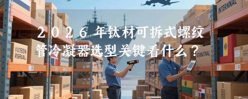 2026年钛材可拆式螺纹管冷凝器选型关键看什么？