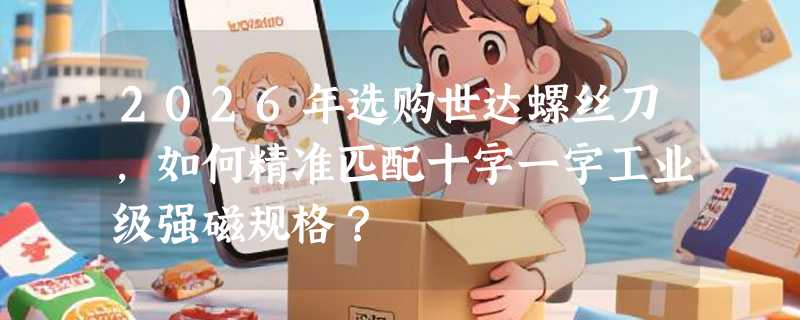 2026年选购世达螺丝刀，如何精准匹配十字一字工业级强磁规格？
