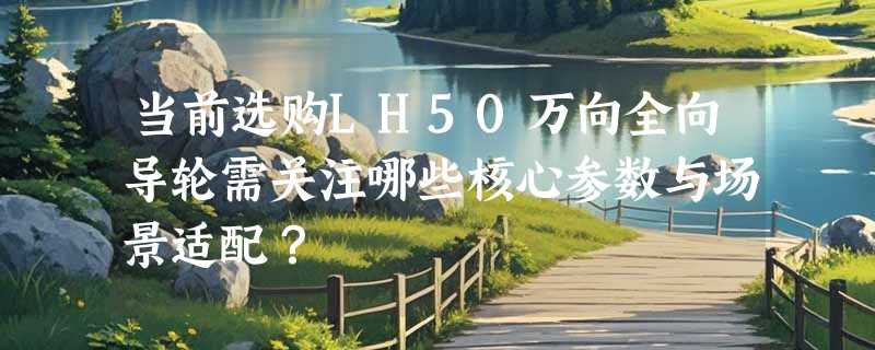 当前选购LH50万向全向导轮需关注哪些核心参数与场景适配？