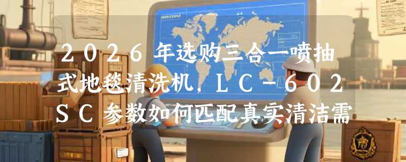 2026年选购三合一喷抽式地毯清洗机，LC-602SC参数如何匹配真实清洁需求？